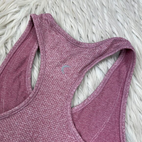 Zyia Active Women's Pink Seamless Racerback Athletic Tank - Picture 5 of 5